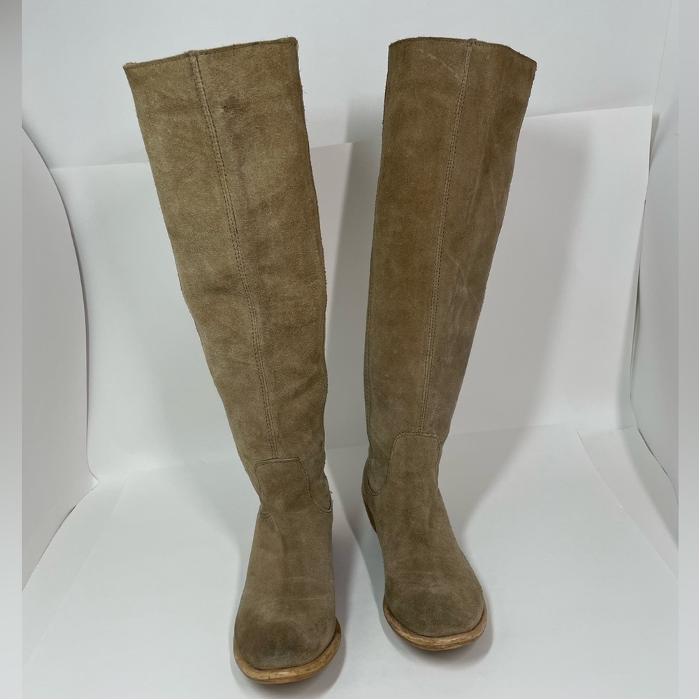 Bronx Suede Riding boots - Picture 3 of 4